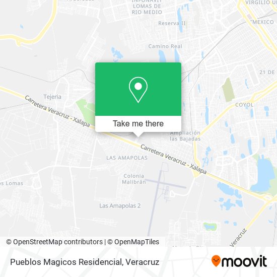 Pueblos Magicos Residencial map