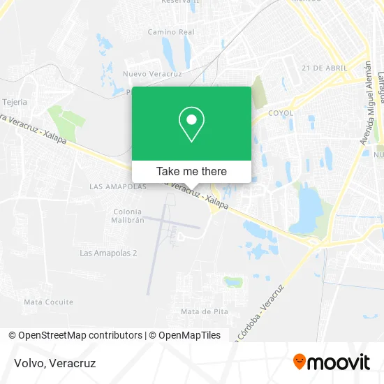 Mapa de Volvo