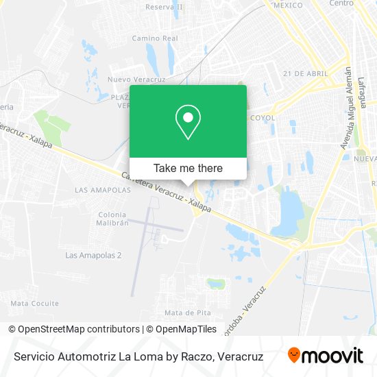 Mapa de Servicio Automotriz La Loma by Raczo