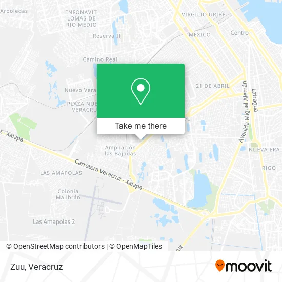 Zuu map