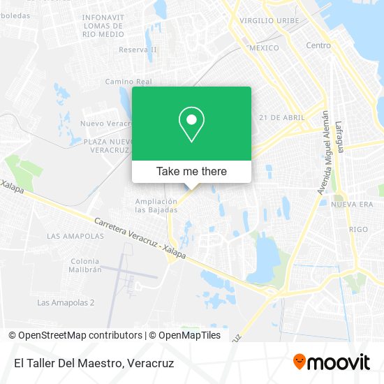 El Taller Del Maestro map