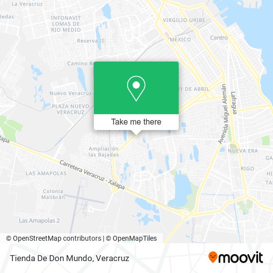 Mapa de Tienda De Don Mundo