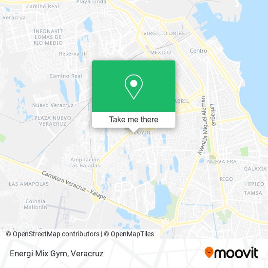 Energi Mix  Gym map