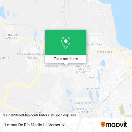 Lomas De Río Medio III map