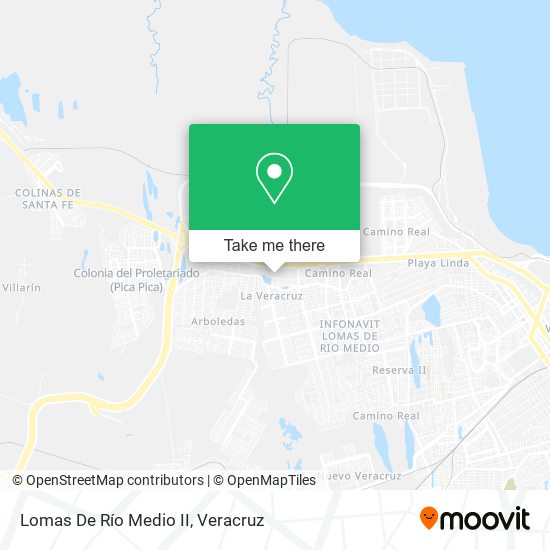 Mapa de Lomas De Río Medio II