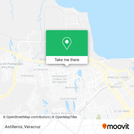 Astilleros map