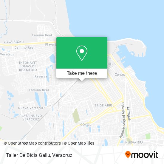 Taller De Bicis Gallu map