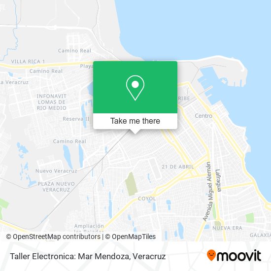 Taller Electronica: Mar Mendoza map