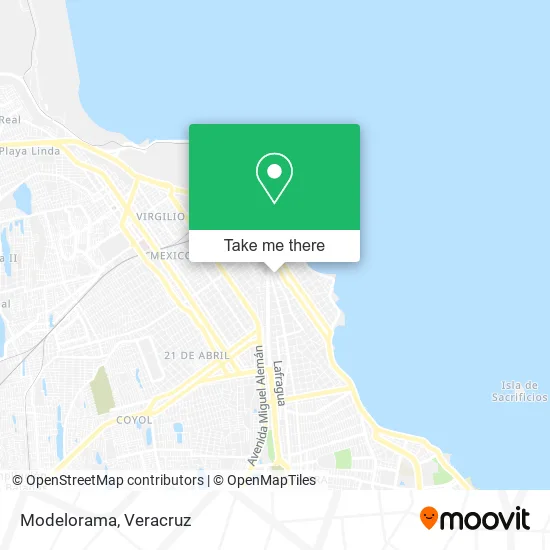 Mapa de Modelorama