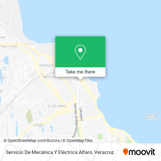 Servicio De Mecánica Y Eléctrica Alfaro map