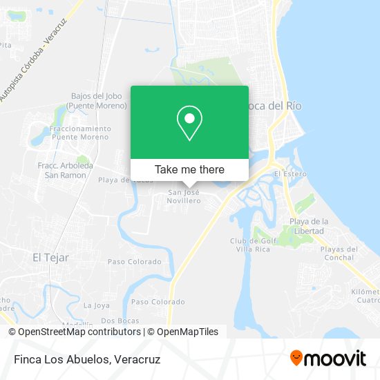 Mapa de Finca Los Abuelos