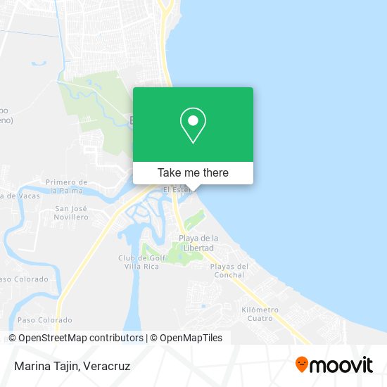 Mapa de Marina Tajin