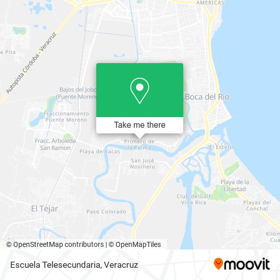 Escuela Telesecundaria map