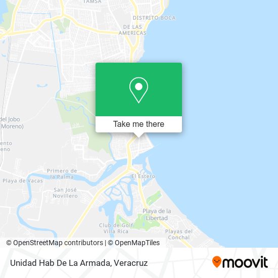 Mapa de Unidad Hab De La Armada