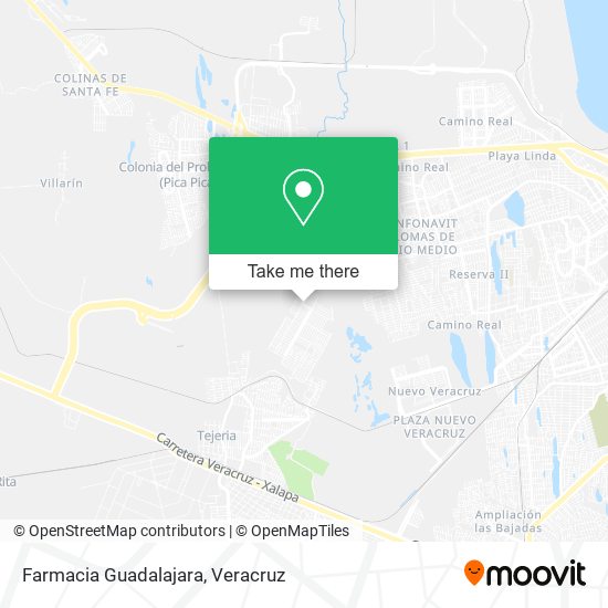 Farmacia Guadalajara map