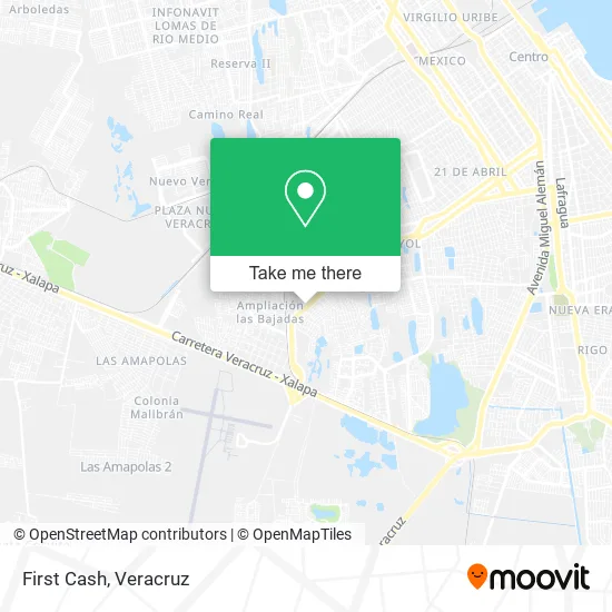 First Cash map