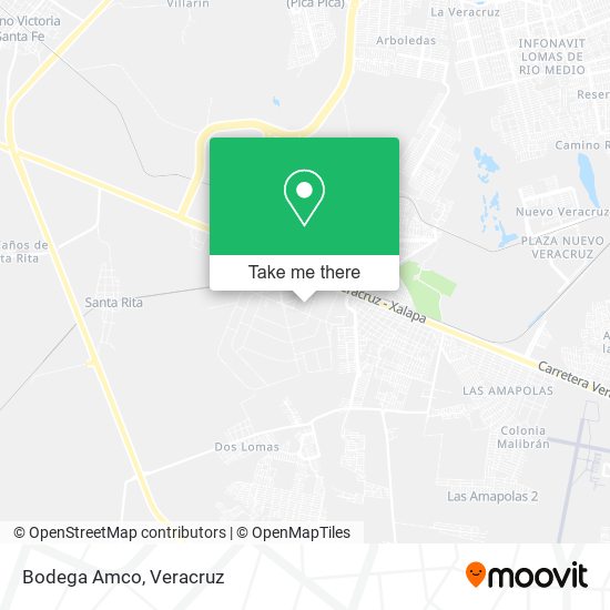 Mapa de Bodega Amco