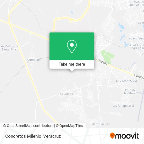 Mapa de Concretos Milenio