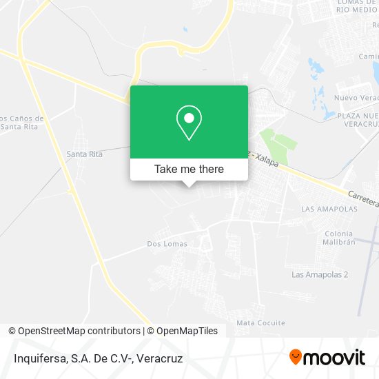 Inquifersa, S.A. De C.V- map