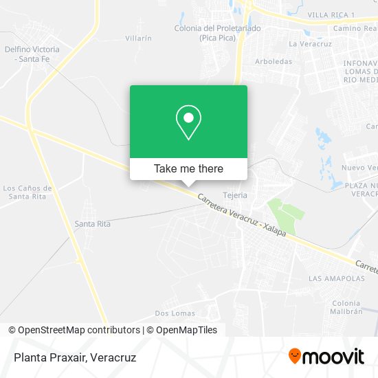 Mapa de Planta Praxair