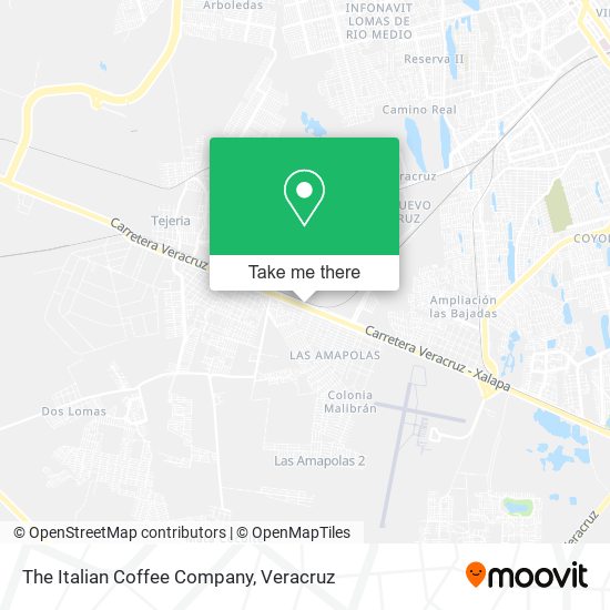 The Italian Coffee Company map