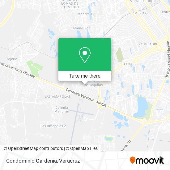 Mapa de Condominio Gardenia