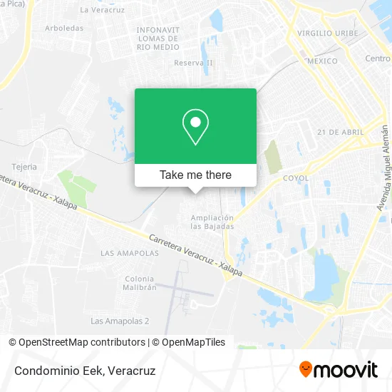 Condominio Eek map