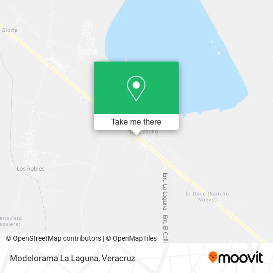 Modelorama La Laguna map