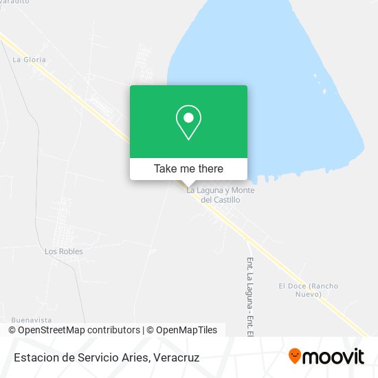 Mapa de Estacion de Servicio Aries