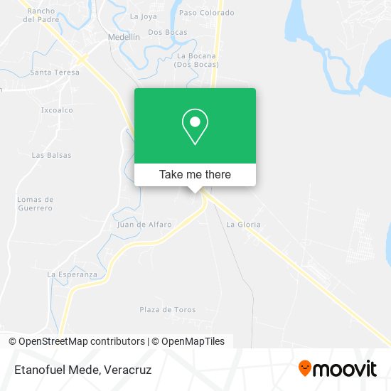 Mapa de Etanofuel Mede