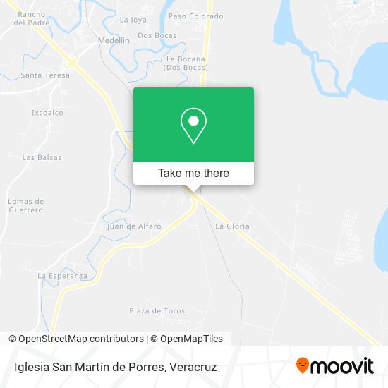 Mapa de Iglesia San Martín de Porres