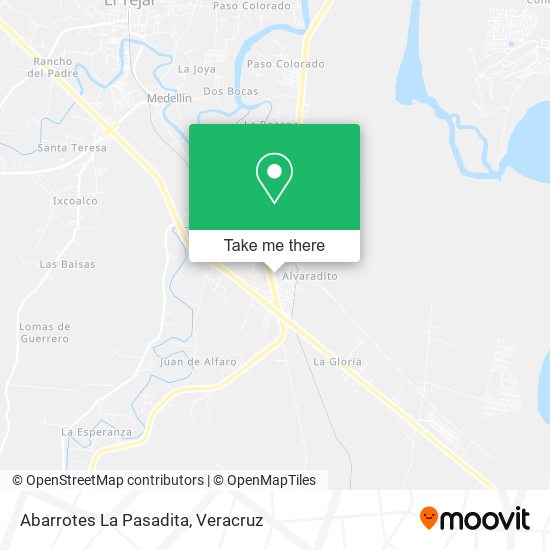Mapa de Abarrotes La Pasadita