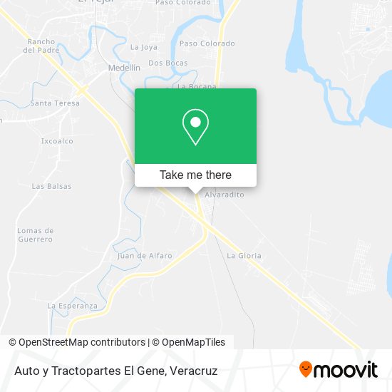 Auto y Tractopartes El Gene map