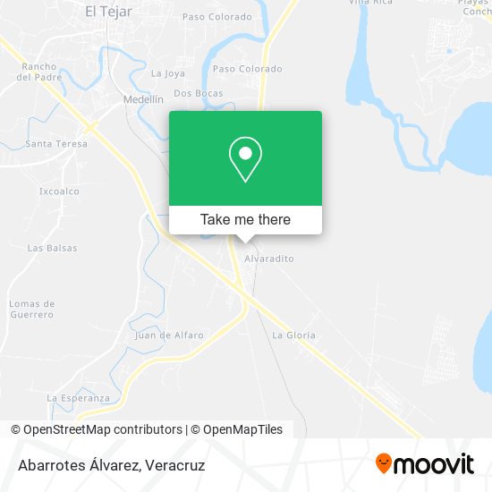 Abarrotes Álvarez map