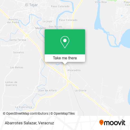 Mapa de Abarrotes Salazar
