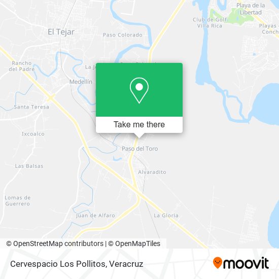 Cervespacio Los Pollitos map