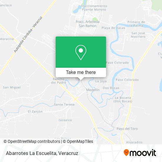Abarrotes La Escuelita map