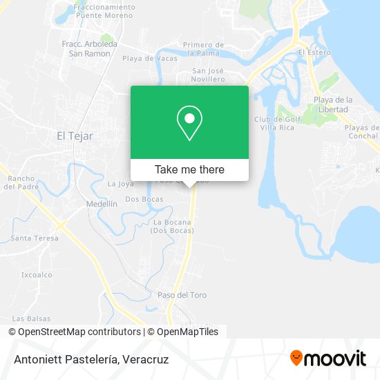 Antoniett Pastelería map