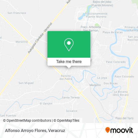 Mapa de Alfonso Arroyo Flores