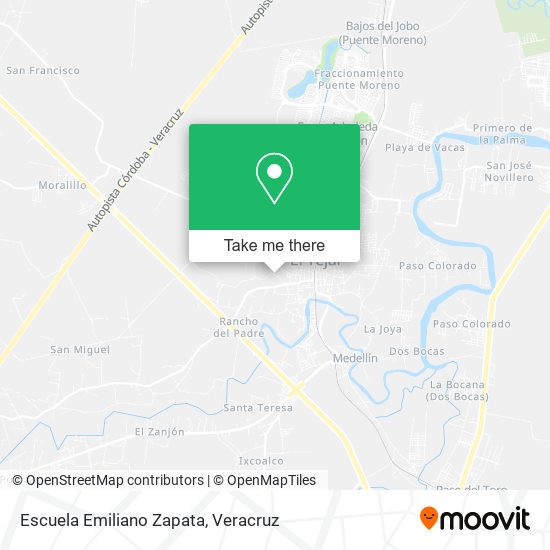 Escuela Emiliano Zapata map