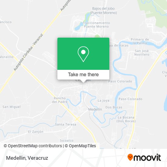 Mapa de Medellin