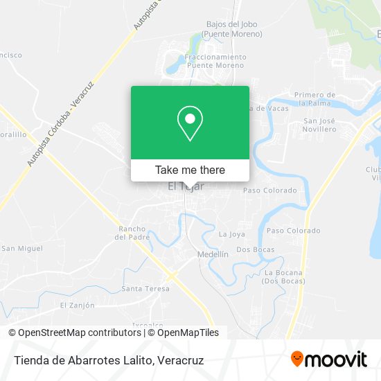 Tienda de Abarrotes Lalito map