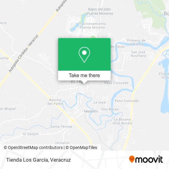 Tienda Los García map