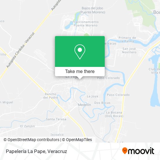 Papelería La Pape map