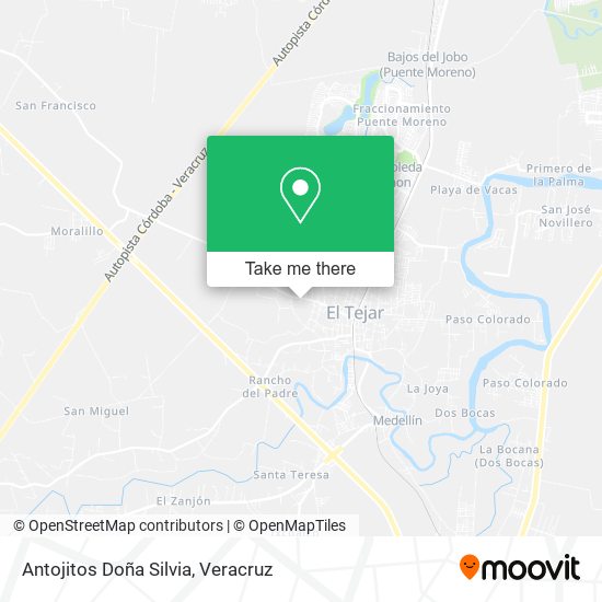 Antojitos Doña Silvia map