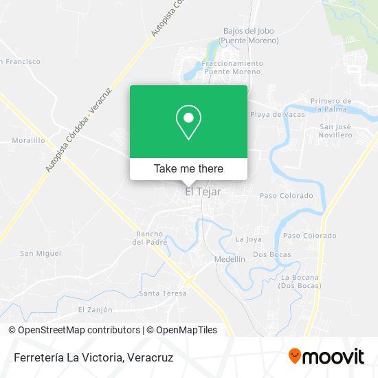 Ferretería La Victoria map