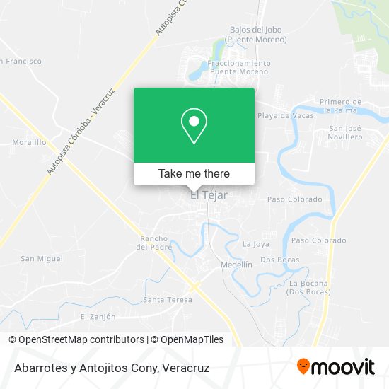 Abarrotes y Antojitos Cony map