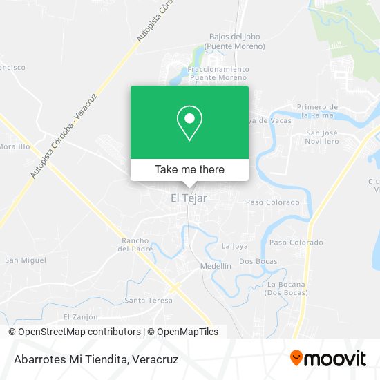 Abarrotes Mi Tiendita map