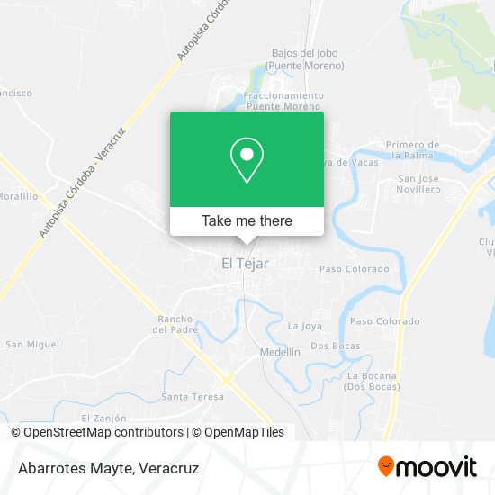 Mapa de Abarrotes Mayte