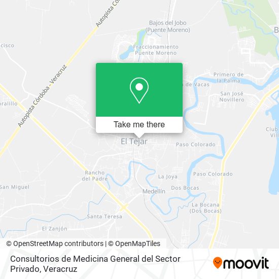 Consultorios de Medicina General del Sector Privado map
